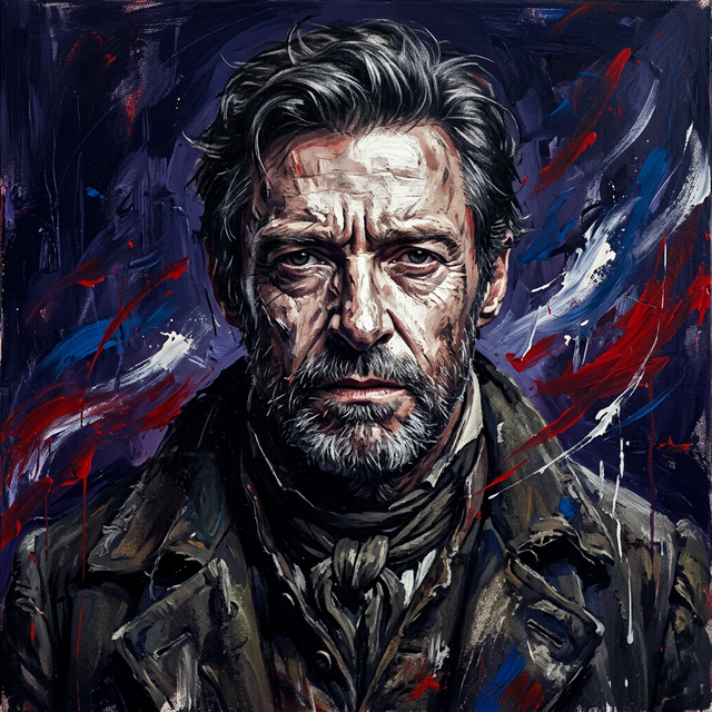 Retrato de Jean Valjean